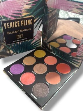 Estate Venice Fling Eyeshadow Palette - Purple, Pink, Gold, Coral, Brown